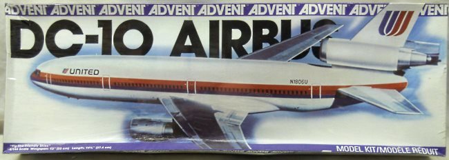 Revell 1/144 McDonnell Douglas DC-10 Airbus United Air Lines, 3401 plastic model kit
